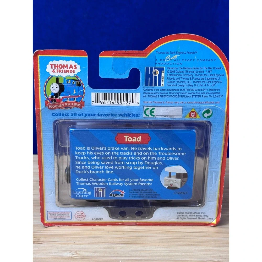 Thomas & Friends Wooden Railway Toad Brake Van Learning Curve LC99027 - 2006